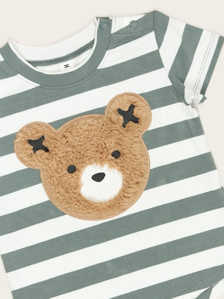 FURRY HUXBEAR STRIPE T-SHIRT