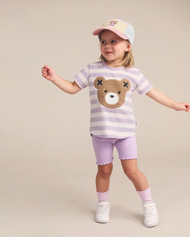 $40-45 ORCHID RIB SHORT- ORCHID