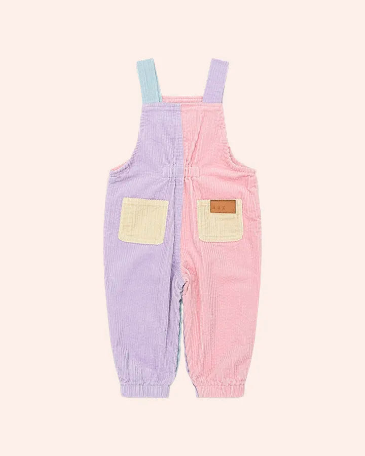 $80-85 BLUSH COLOUR BLOCK OVERALL- BLUSH MULTI