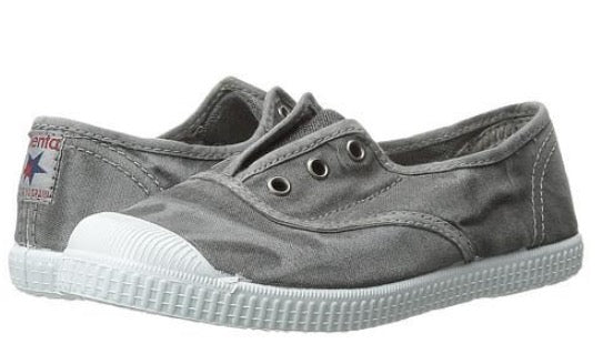 Cienta 70777.23 Washed Grey Slip On