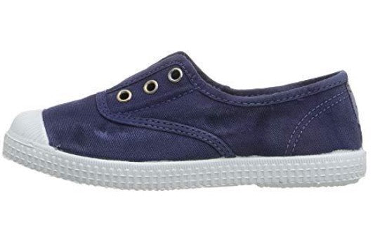 Cienta 70777.84 Washed Navy Blue Slip On