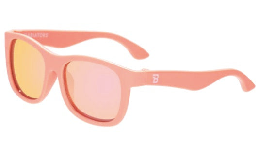 BABIATORS POLARIZED NAVIGATOR - Papaya| Peach Mirrored Lens