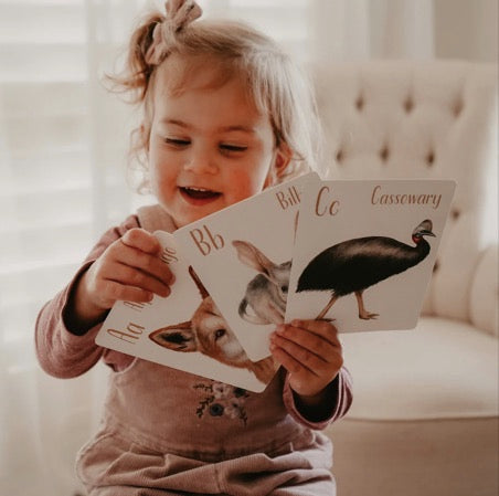 MODERN MONTY AUSTRALIAN ANIMAL ALPHABET FLASH CARDS