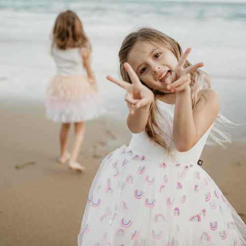 FRILL TUTU DRESS- Frill Rainbow