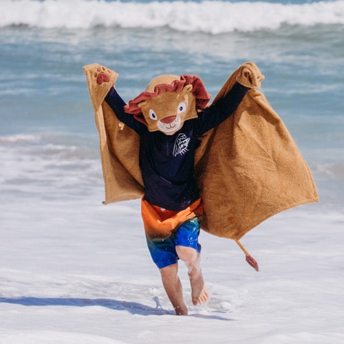 Lion Hooded towel