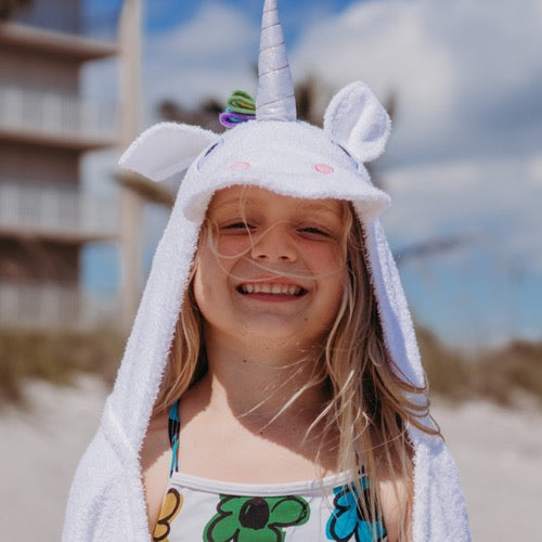 Unicorn Hooded towel