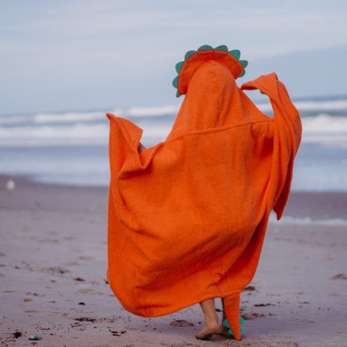 Dinosaur Hooded towel