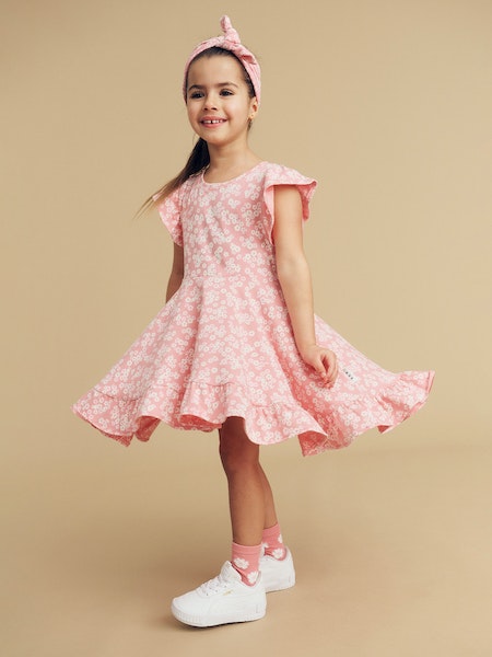 PEEK A BOO BUNNY FRILL SWING DRESS