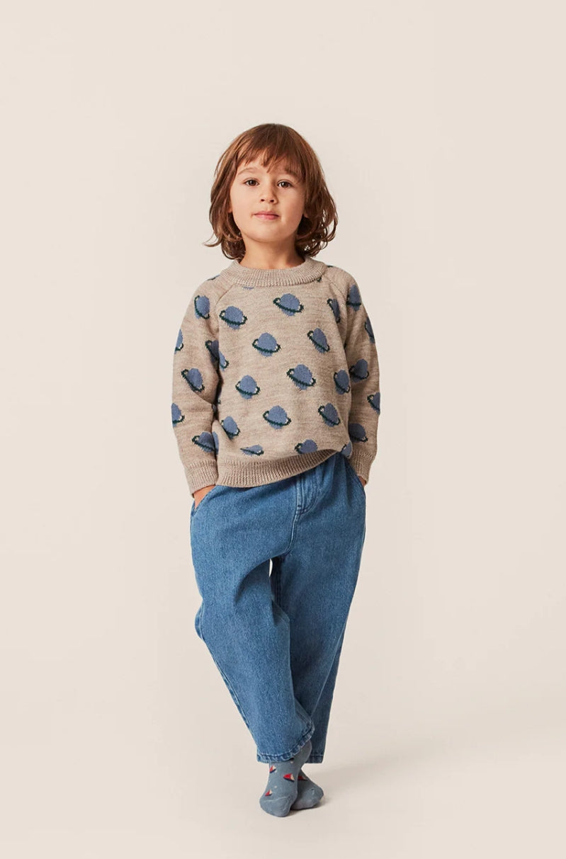 belou knit blouse - planet