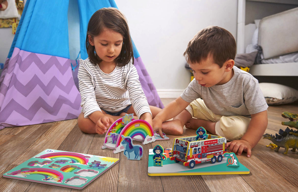 Unicorn House Play Puzzle