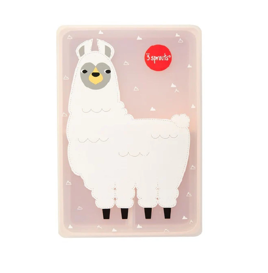 Silicone Bento Box - Llama