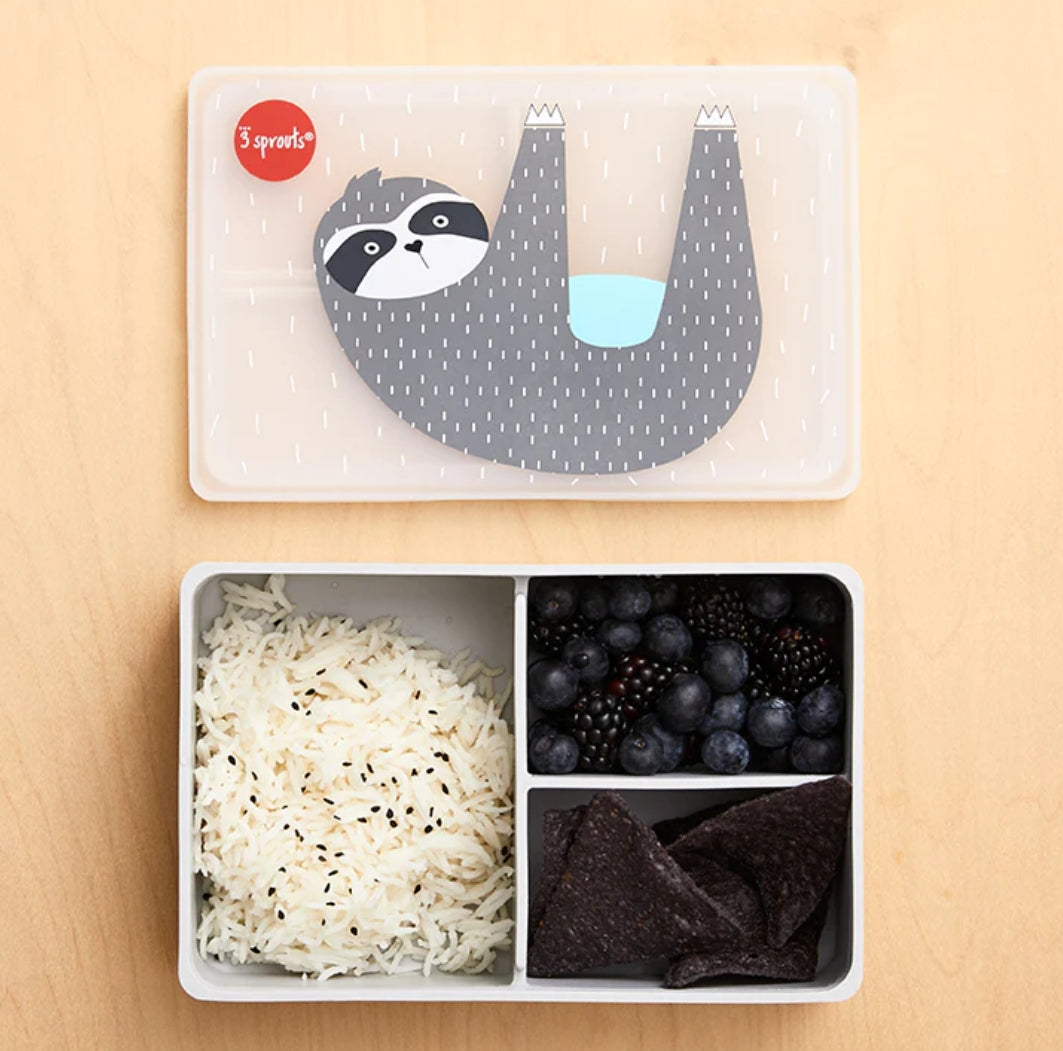 Silicone Bento Box - Sloth