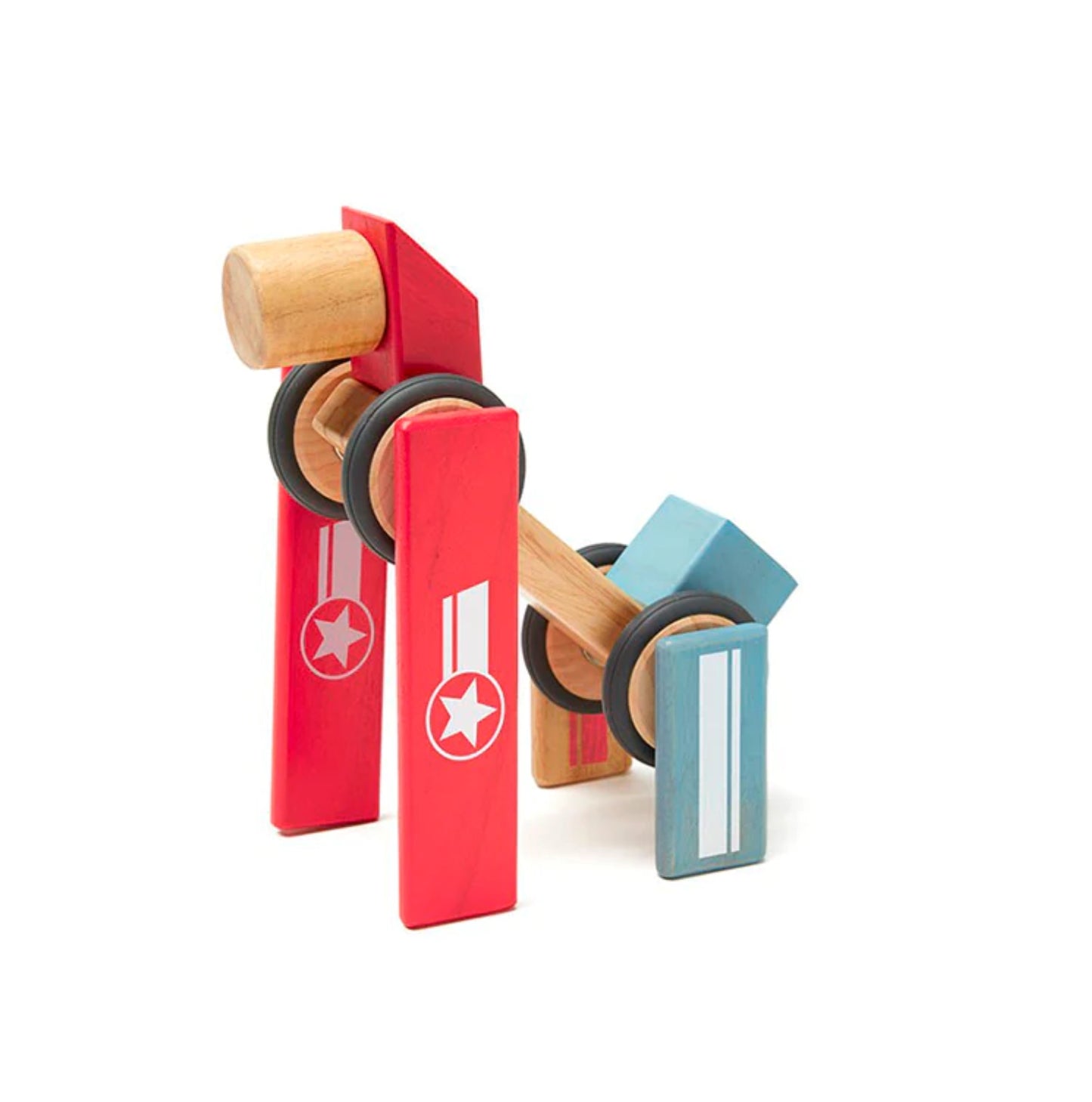 Daredevil Magnetic Wooden Block Set 12 pieces