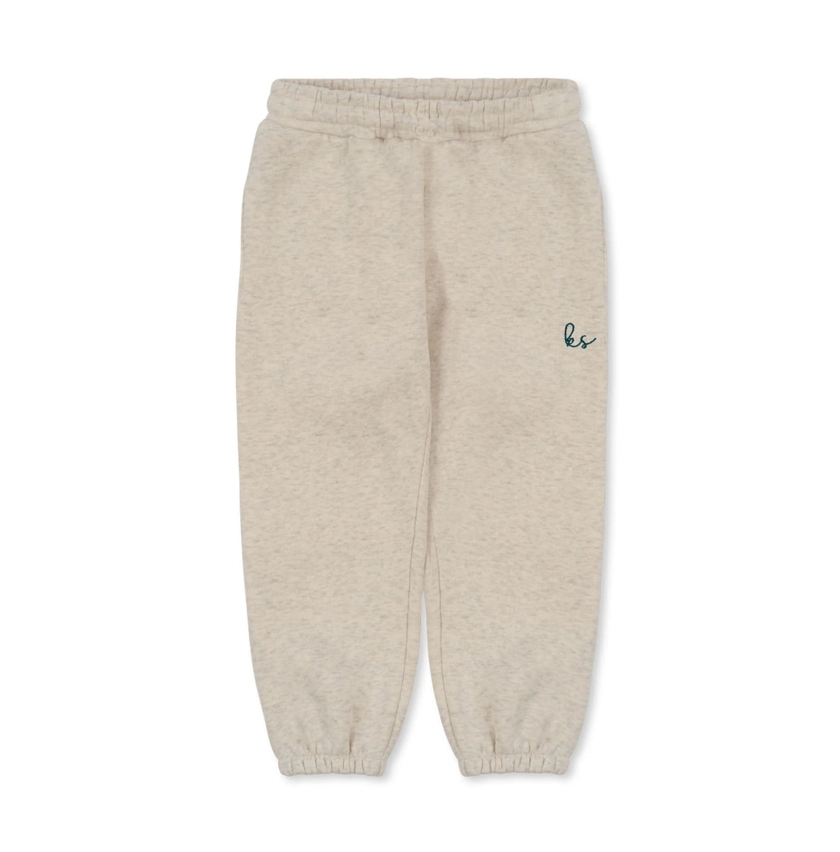 lou sweatpants gots - grey melange