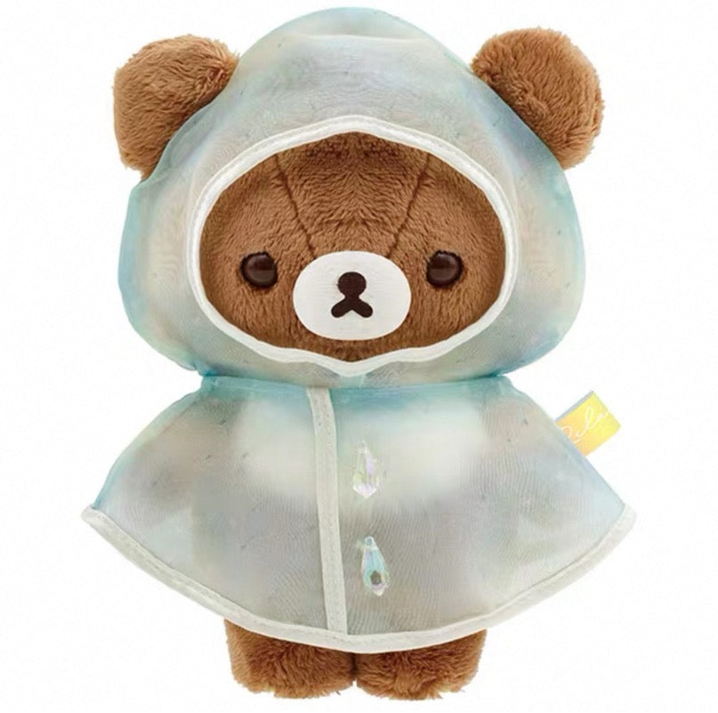 $32 轻松熊绿色雨衣公仔