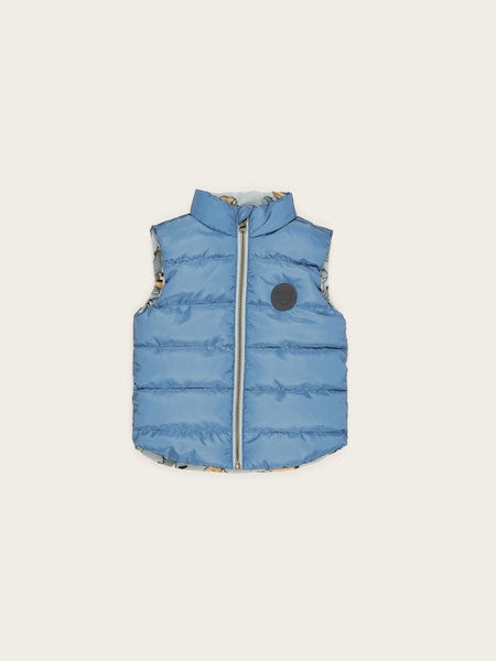 DINO BAND REVERSIBLE FLEECE VEST