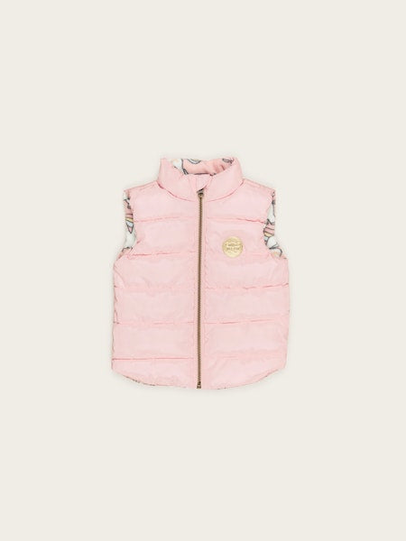 MAGICAL UNICORN REVERSIBLE FLEECE VEST