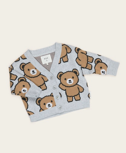 S23 HELLO HUX BOXY CARDI