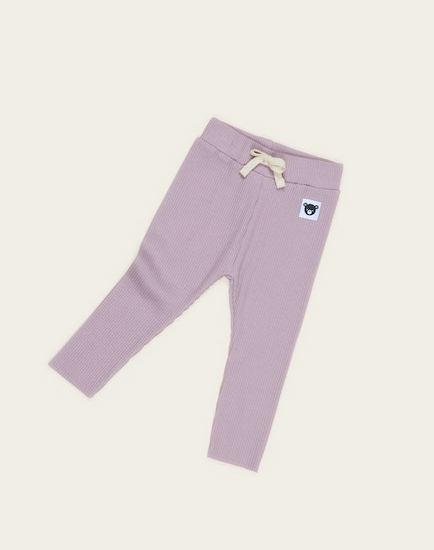 S23 LILAC RIB LEGGING