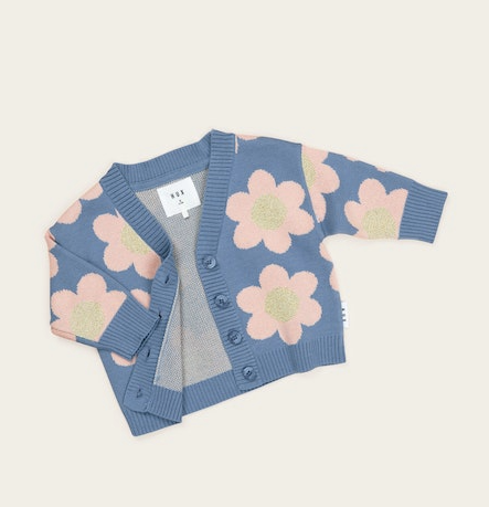 S23 DAISY BOXY CARDI