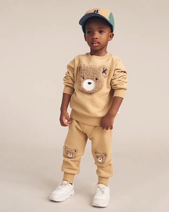 $55-60 HONEY FURRY HUXBEAR TRACK PANT-HONEY