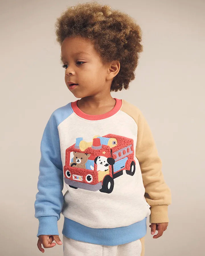 $65-70 FIRE TRUCK HUX SWEATSHIRT