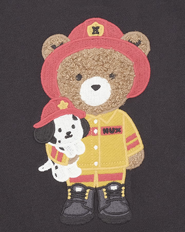 $65-70 FIREMAN HUX SWEATSHIRT-SOFT BLACK