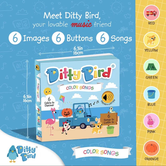 DITTY BIRD - COLOR SONGS