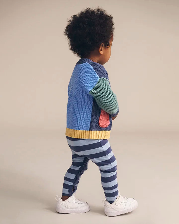 $85 PEEPING POCKET HUX CARDI-MULTI