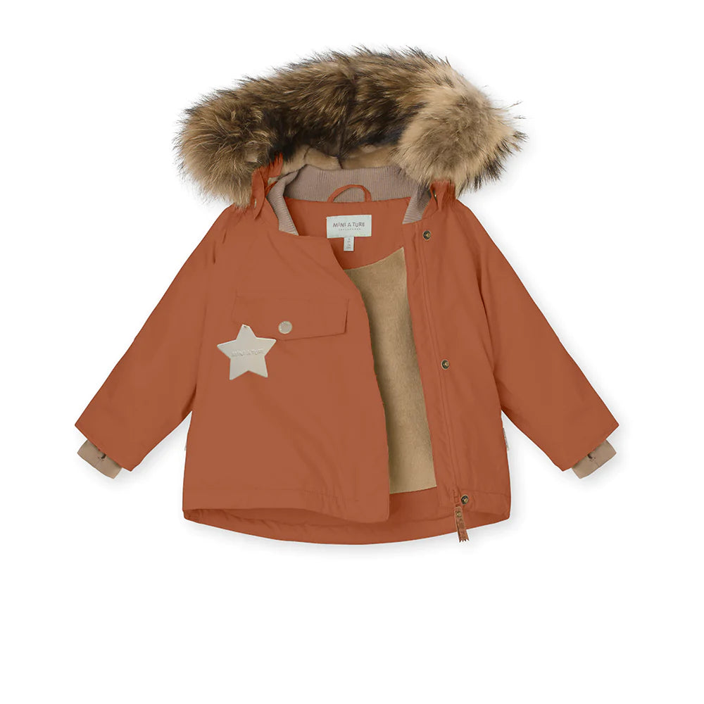MINI A TURE WANG WINTER JACKET FUR