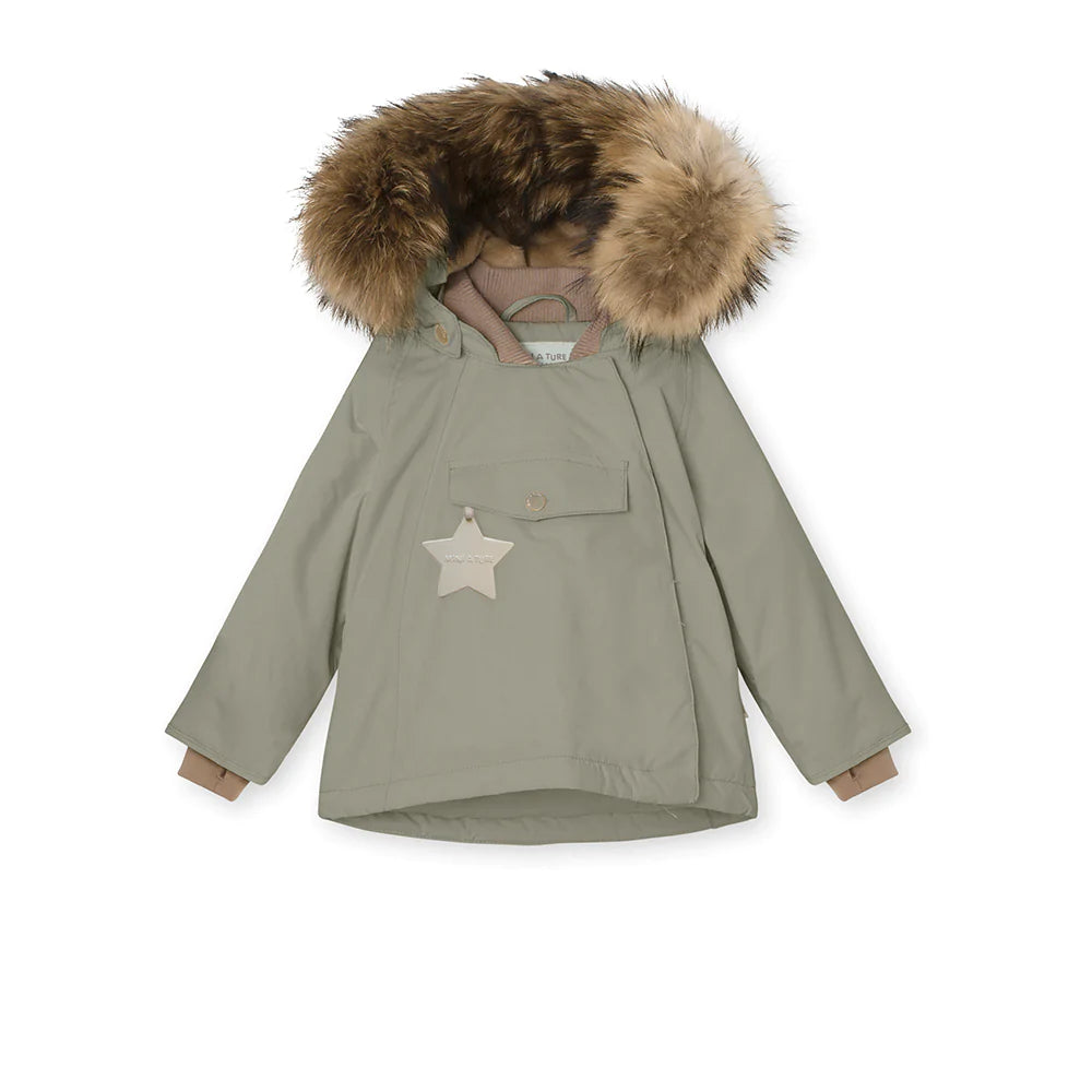 MINI A TURE WANG WINTER JACKET FUR