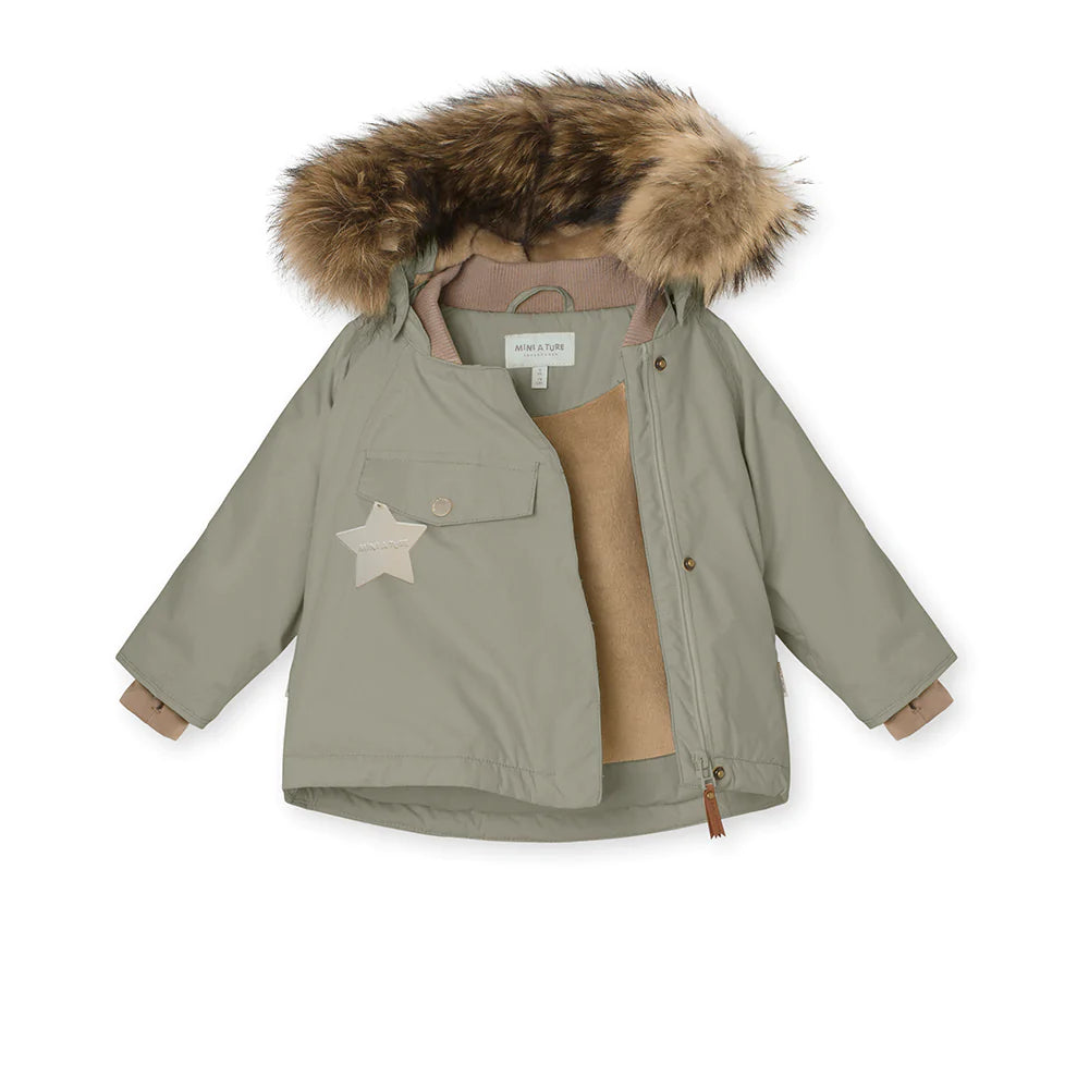 MINI A TURE WANG WINTER JACKET FUR