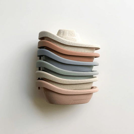 WHEAT STRAW BOAT 6-PIECE SET