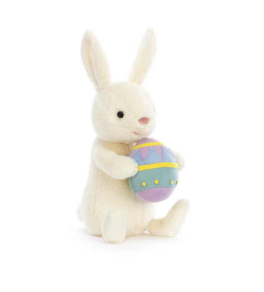 Jellycat Bobbi Bunny With Easter Egg