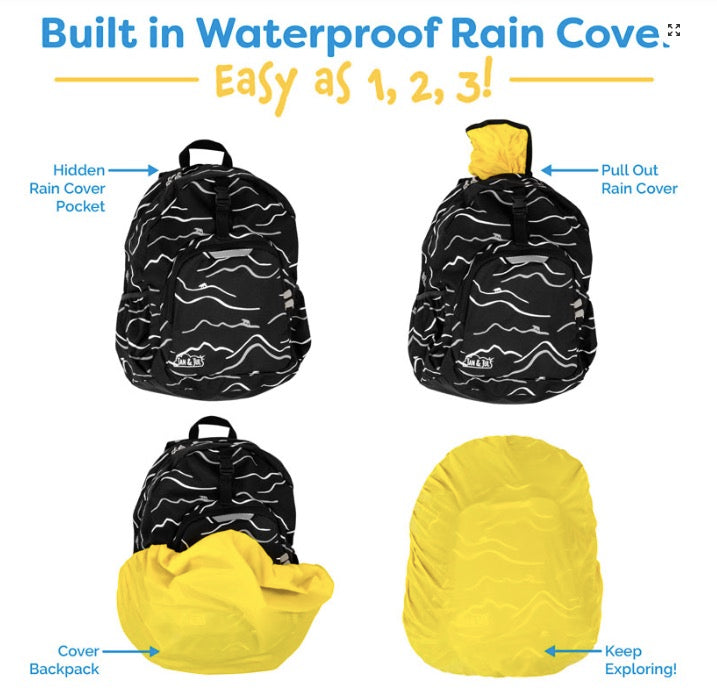 Kids Backpacks | Winter Flowers