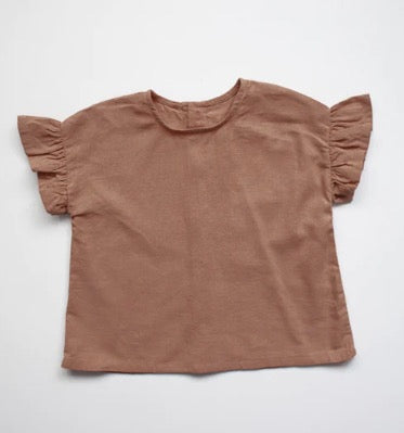 The Frill Linen Top