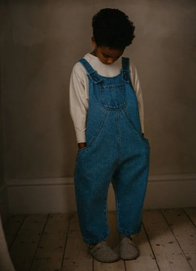 The Oversized Denim Dungaree