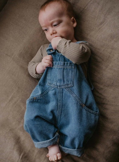 The Oversized Denim Dungaree