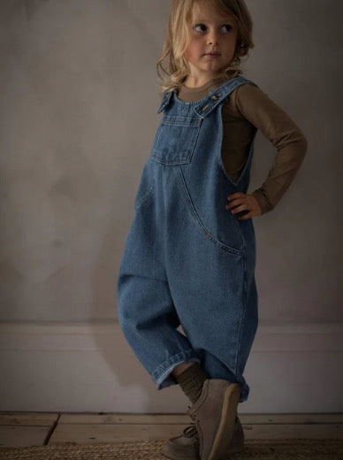The Oversized Denim Dungaree