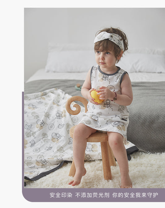 domiamia 宝宝连身家居裙-留声电台