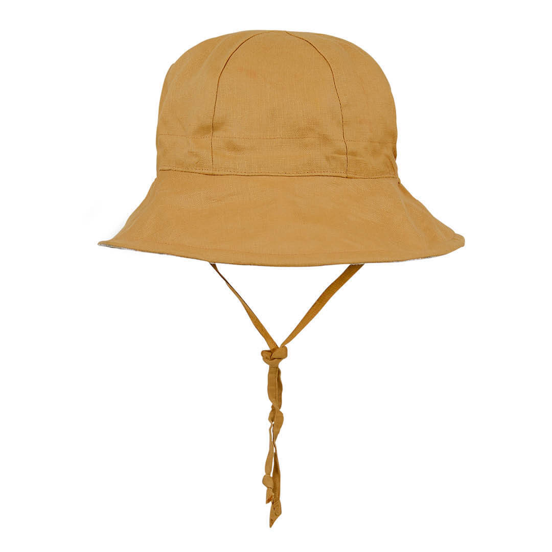 Girls Reversible Sun Hat - Maggie / Maize