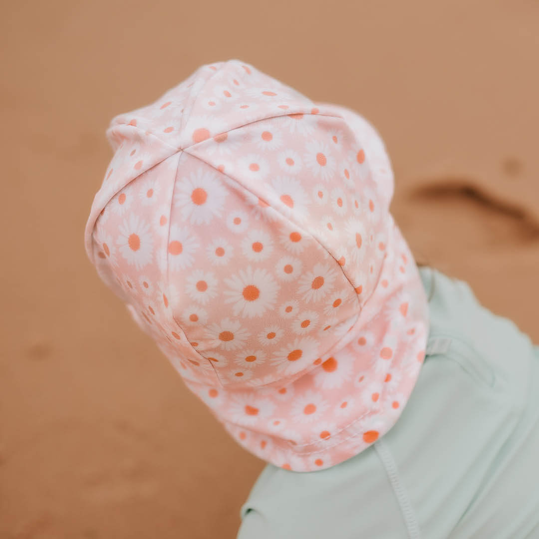 Girls Beach Legionnaire Hat - Daisy