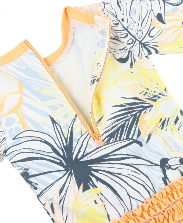 Birds of Paradise One Piece Rash Guard