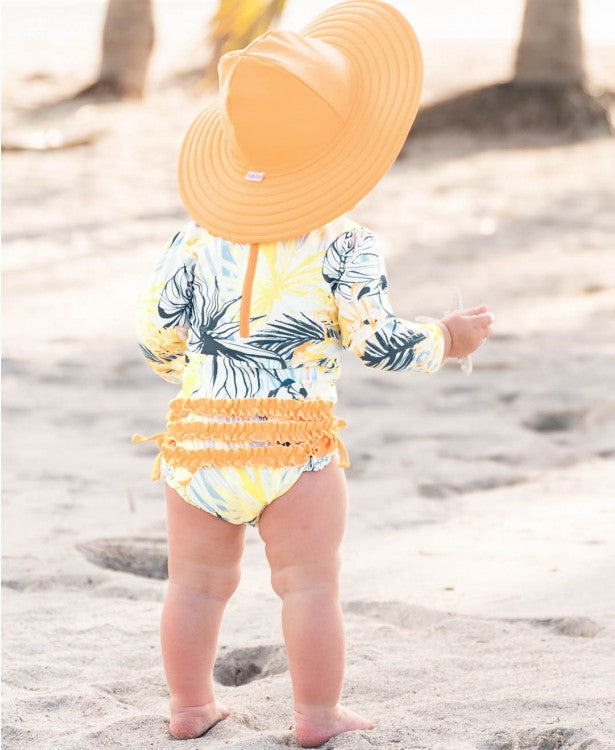 Birds of Paradise One Piece Rash Guard