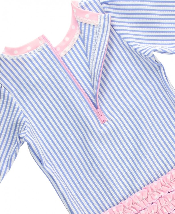 Periwinkle One Piece Rash Guard