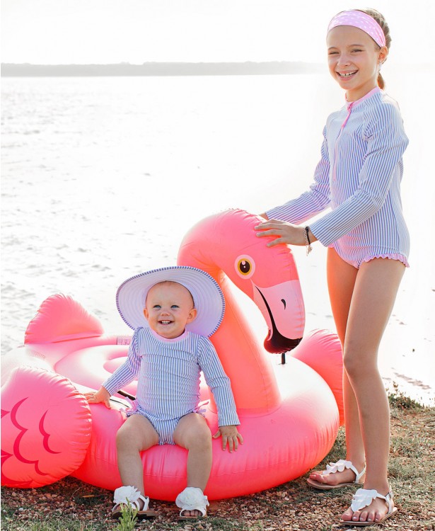 Periwinkle One Piece Rash Guard