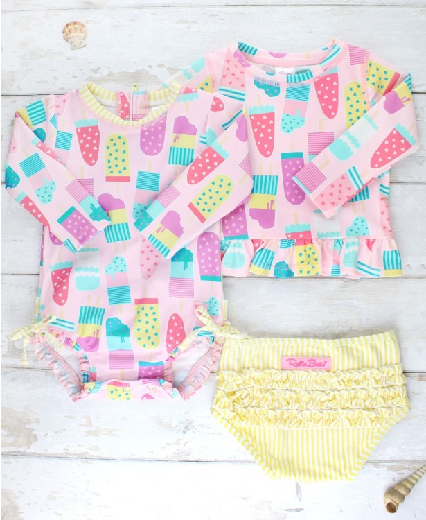 Ice Cream Social One-Piece Rash Guard