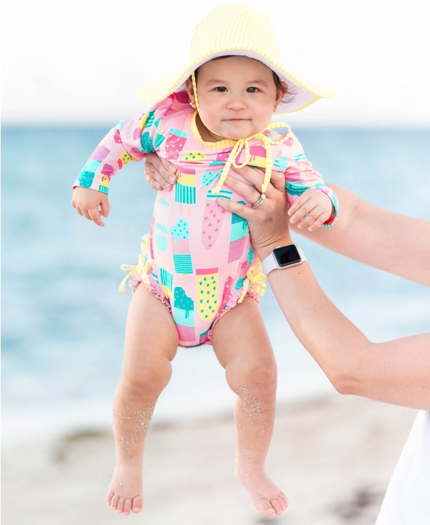 Ice Cream Social One-Piece Rash Guard