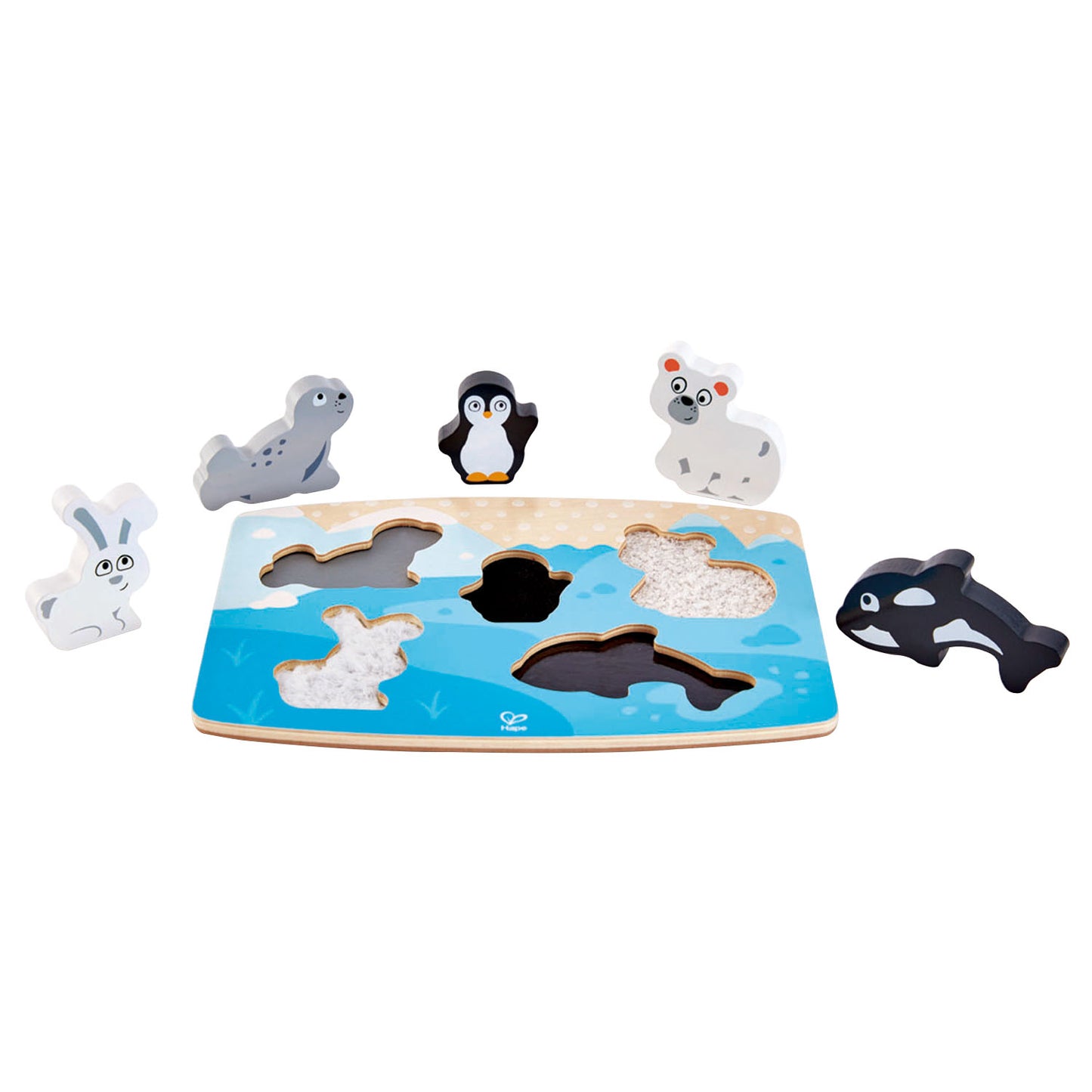 Hape Polar Animal Tactile Puzzle