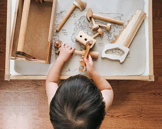 Natural Wooden Tool Set
